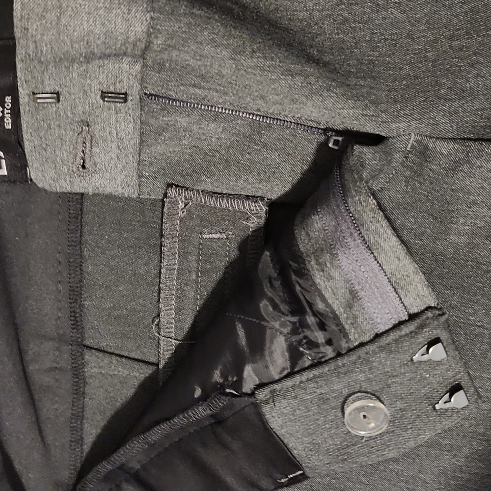 Express Barely Boot Low Rise Trousers Size 4 Short - image 6